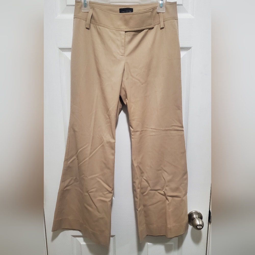 NWOT- The Limited Tan Boot Cut Pants- Cassidy Fit